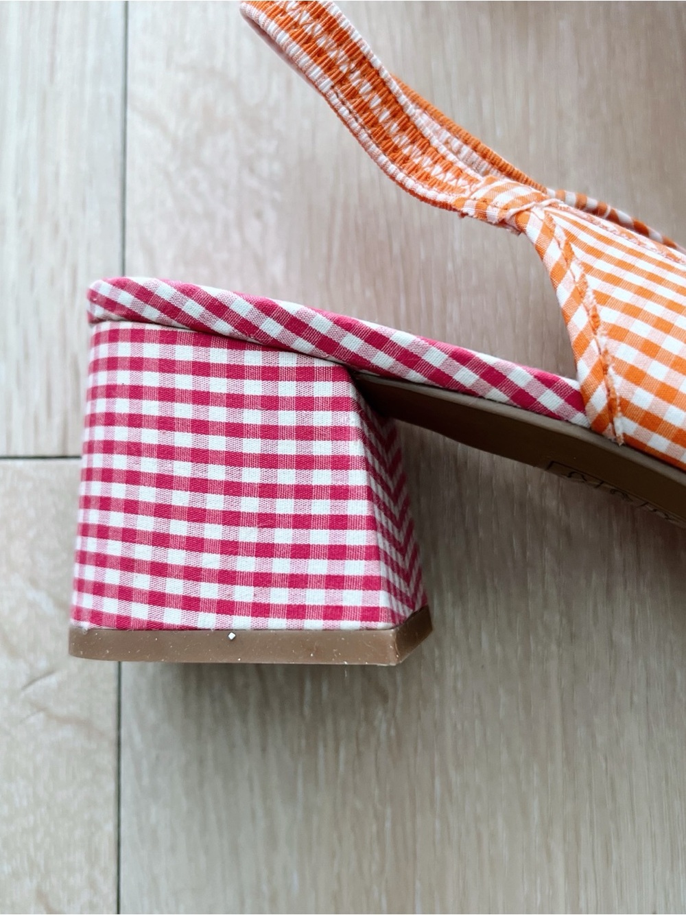 ASOS Gingham Heels - Picture 5 of 7